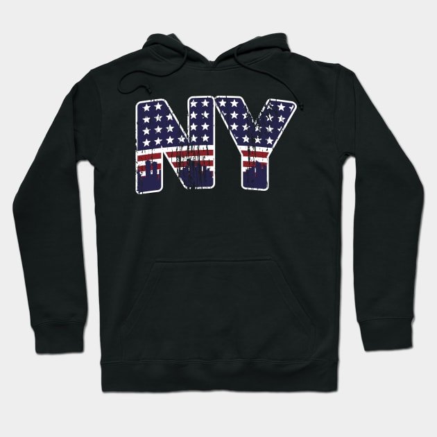 I Heart NY Retro-Vintage Hoodie by Emma